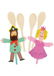 Wooden Spoon Pals (Pack of 8) Wood Craft Kits For Kids