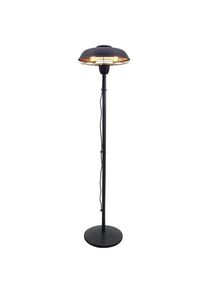 HORTUS Patio heater 900/2100 W floor model HA black