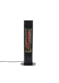 HORTUS Patio heater 1800 W floor model remote control soft touch black