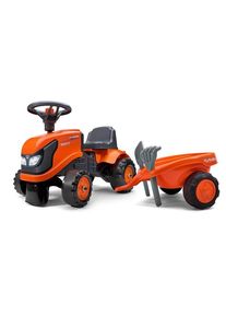 Falk Tractor with trailer rake and shovel Baby Kubota