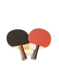 Nordic Games Table tennis paddle set of 2 rackets and 3 balls