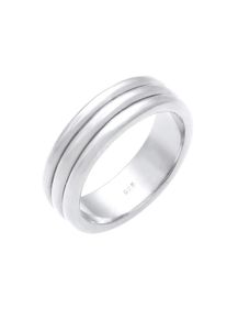 Elli Premium Heren Ring 'Paarring' zilver 54