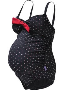 Petit Amour Kvinnor Baddräkt 'Antonie' röd / svart / vit Storlek M