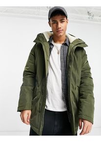 Wrangler parka jacket in green