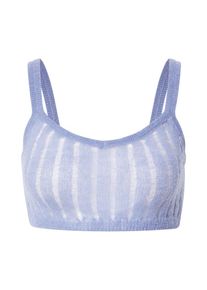 WEEKDAY Dames Gebreide top 'Grace' lichtblauw XS