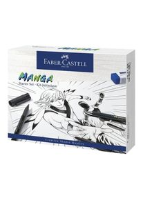 Faber-Castell - Pitt Artist Pen India ink pen, Manga Starter Set (167152)