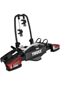 Thule Kupplungsfahrradträger »Velocompact 2bike« silberfarben , Bequemes Aufladen der Fahrräder durch abnehmbare Haltearme mit abschließbaren...