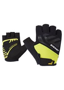 Ziener Fahrradhandschuhe »Caecilius« gelb, Größe 9, GEL FOAM Polsterung