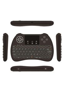 Tastatura Wireless Techstar® H9 Iluminata ALB 3 Nivele , QWERTY, Plug&Play