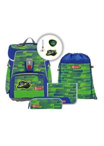 Step By Step Set di zaini spaziali al neon 5 pezzi. verde
