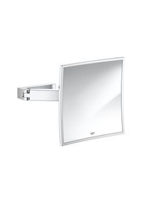 Grohe Selection Cube Miroir cosmétique, grossissement x3 B : 223 H : 223 mm 40808000