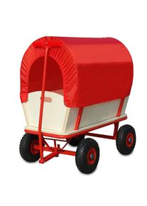 Monzana® Carretto per spiaggia con tetto 172x62cm