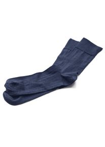Kessler Str&uuml;mpfe Kessler Str&uuml;mpfe Unisex-Socke Wolle-Baumwolle Blau 42-43