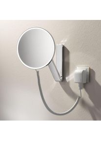 KEUCO iLook_move Miroir cosmétique avec éclairage, grossissement x5, Ø 212 longueur : 298 mm 17612019001