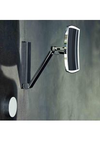 KEUCO iLook_move Miroir cosmétique avec éclairage, grossissement x5, couleur de lumière réglable sur 5 niveaux l : 200 H : 200 mm 17613019002