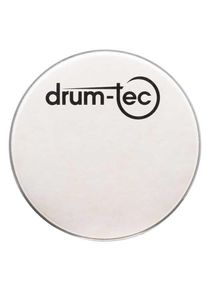 Peau de résonance (fiber skin) avec logo drum-tec noire - Taille 20"