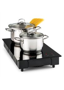 Klarstein VariCook Domino, indukciós főzőlap, 2 főzőlap, 3000 W