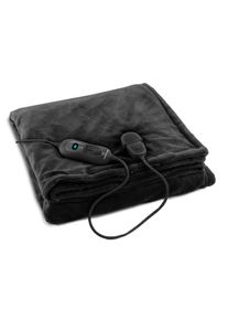 Klarstein Dr. Watson XL, melegítő takaró, 120 W, 180 x 130 cm, mosható, mikroplüss fekete