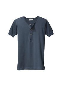 Merz b. Schwanen Herrenshirt Jersey Halbarm Dunkelblau 6