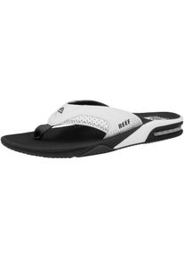 Reef Chinelos de dedo 'Fanning' em branco
