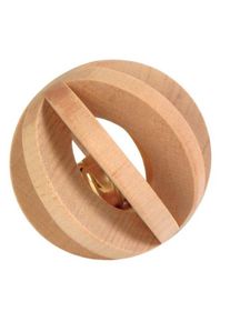 Trixie Naturholz-Lamellenball Spielzeug für Kleintiere 6cm