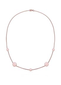 Elli Dames Ketting 'Geo' rose-goud 40
