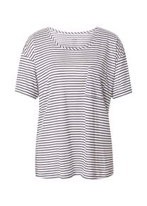 Calida Kvinnor T-shirt mörkblå / vit Storlek XXS
