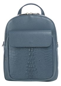 CLUTY Cityrucksack, echt Leder, Made in Italy