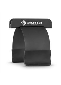 Auna SmartHold, fekete, tablet és okostelefon tartó, fém, gumi, rugalmas, hordozható