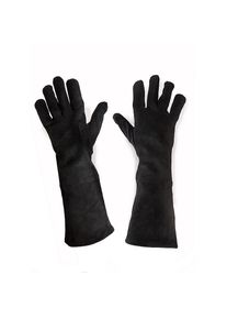 maskworld Guanti in pelle scamosciata neri