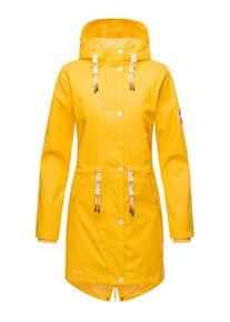 Navahoo Dames Functionele jas 'Tropical Storm' geel / wit XS