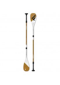 Fanatic - Paddle Bamboo Carbon 50 Adjustable 3-Piece - SUP-åre, brown/white