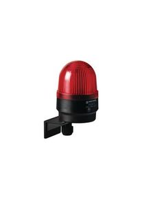 WERMA Balise LED continue AC / DC 24V 45mA 57mm Rouge IP65 Borne serre-fil à cage 204 - 204.100.75