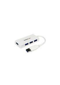 StarTech.com Hub USB, Fiche USB-A, 3.0, USB Ports 4, Prise USB-A - ST4300MINU3W