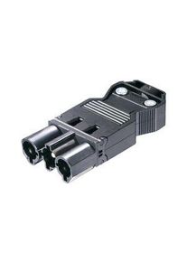 WIELAND Belysning Plugg, 3 Poler, 20A, 250V - GST18I3S S1 ZR1 SW
