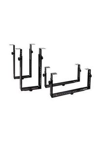 Dataflex Stativbraketter, PC, 35kg, Svart - 32.183
