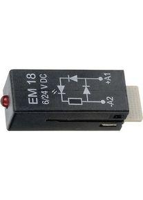 TE Connectivity - Schrack Plugin-modul med diode + gr&oslash;nn LED - 2-1415036-1