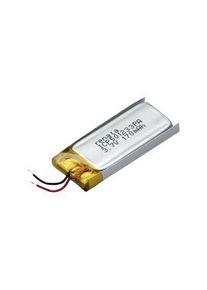Renata Oppladbar batteripakke ICP, Li-Po, 3.7V, 175mAh, Ledning - ICP501233PA-02