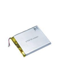 Renata Oppladbar batteripakke ICP, Li-Po, 3.7V, 2.8Ah, Ledning - ICP606168PRT