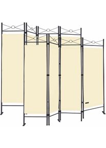 Casaria® 2x schermi crema bianco