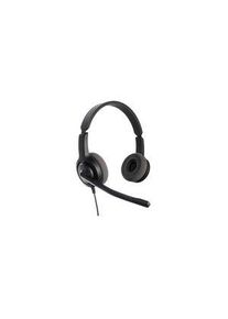 Axtel NC headset, Voice 28, Sztereó, On-Ear, 20kHz, QD, Fekete - AXH-V28D