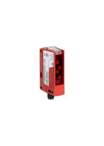 LEUZE ELECTRONIC Gepolariseerde retro-reflecterende foto-elektrische sensor 2 x PNP 30m 1ms 30V 100mA Rode led Connector, M12 IP67 / IP69K 46C - PRK46C.1/4P-M12