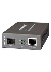 TP-LINK Media-omvormer, Ethernet - Multimode glasvezel / Single-mode glasvezel, Glasvezelpoorten 1SFP - MC220L