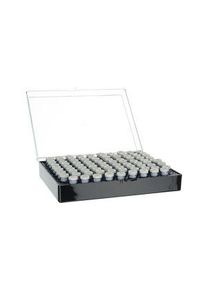 Teko Opbergdoos met negenentachtig buizen SMD-BOX 140.5x180.5x38mm Zwart / Transparant Polystyreen - SB 25.0