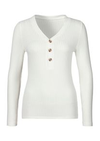 Lascana T-shirt Femme blanc taille L