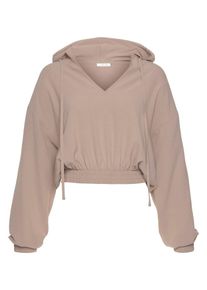 Lascana Sweat-shirt Femme beige taille 34
