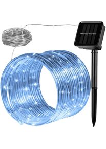 VOLTRONIC® Napelemes fényfüzér 100 LED Hideg fehér