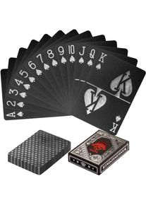 GamesPlanet® Póker műanyag kártya fekete