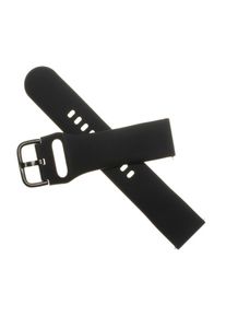 FIXED Szilikon szíj Strap 22 mm szélességgel for smartwatch, fekete