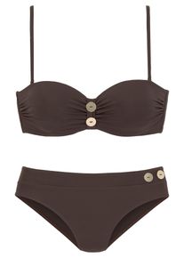 Vivance, Damer, Bikini, Brun / Pastelpink, Størrelse 34